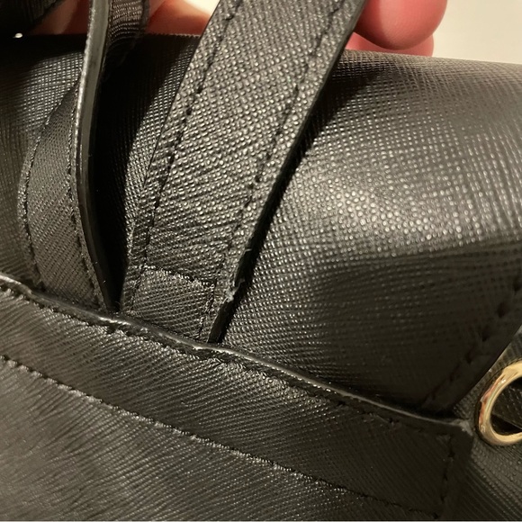 KATE SPADE Laurel Way Jessie Backpack - Black Leather - Picture 15 of 16